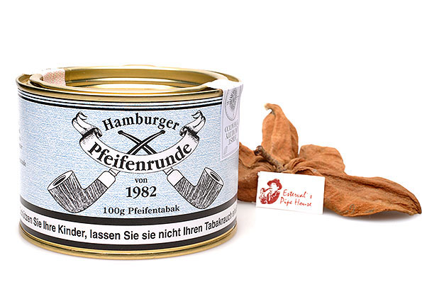 Hamburger Pfeifenrunde Blue Pipe tobacco 100g Tin Hamburger Pfeifenrunde Blue Pipe tobacco 100g Tin